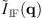 $ {\tilde{I}}_{\mathrm{IF}}(\mathbf{q})$
