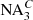 $ \mathrm{N}{\mathrm{A}}_3^C$
