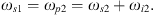 $$ {\omega }_{s1}={\omega }_{p2}={\omega }_{s2}+{\omega }_{i2}. $$