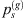 $ {p}_s^{(g)}$