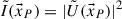 Mathematical equation: $ \tilde{I}({\vec{x}}_P)=|\tilde{U}({\vec{x}}_P){|}^2$