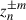 Mathematical equation: $ {z}_n^{\pm m}$