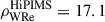 Mathematical equation: $$ {\rho}_{\mathrm{WRe}}^{\mathrm{HiPIMS}}=17.1 $$
